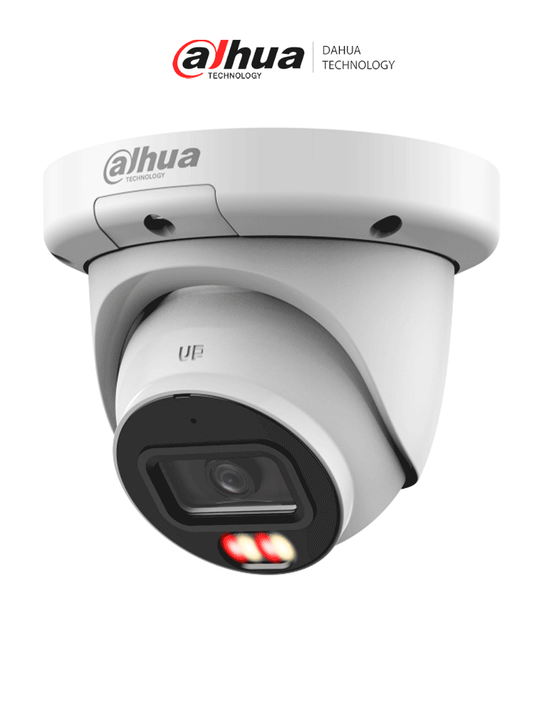 DAHUA DH-IPC-HDW3449QM-S-IL - Cámara IP Domo de 4 Megapíxeles con Iluminador dual/ WizSense/ Lente de 2.8mm/ 102 Grados de Apertura/ Microfono Integrado/ IR de 50 Metros/ SMD 4.0/ AI SSA/ H.265+/ Ranura para MicroSD/ WDR Real de 120 dB/ DAHUA DH-IPC-HDW3449QM-S-IL - Cámara IP Domo de 4 Megapíxeles con Iluminador dual/ WizSense/ Lente de 2.8mm/ 102 Grados de Apertura/ Microfono Integrado/ IR de 50 Metros/ SMD 4.0/ AI SSA/ H.265+/ Ranura para MicroSD/ WDR Real de 120 dB/
